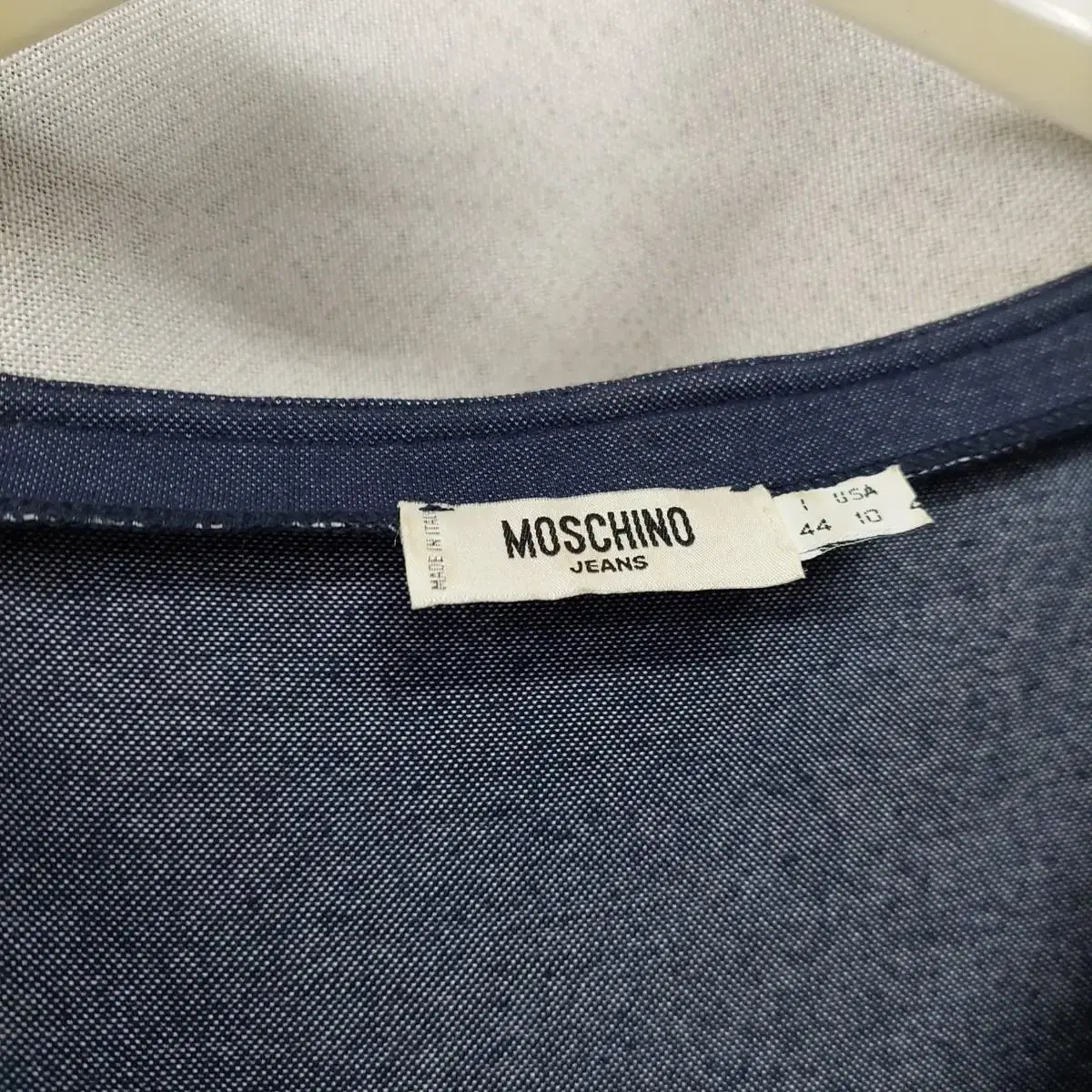 MOSCHINO 모스키노 셔링 반팔티