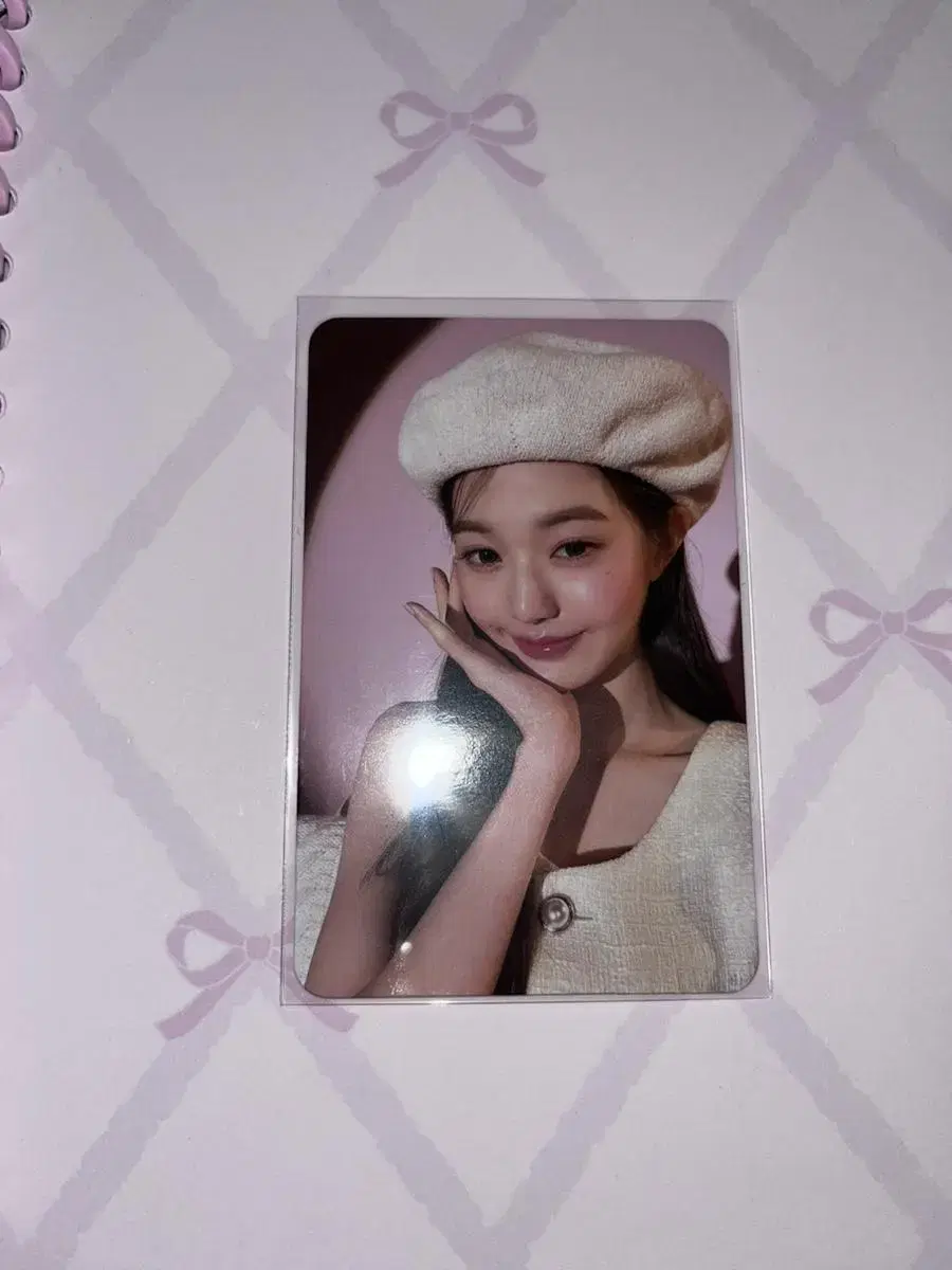 Ive jang wonyoung harpychristine ad sells photocards best price