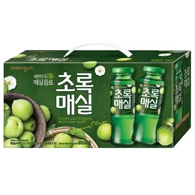 무배 초록매실 180ml 12개 선물세트