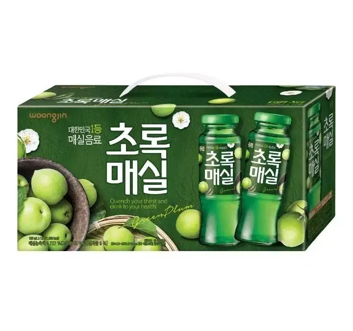 무배 초록매실 180ml 12개 선물세트