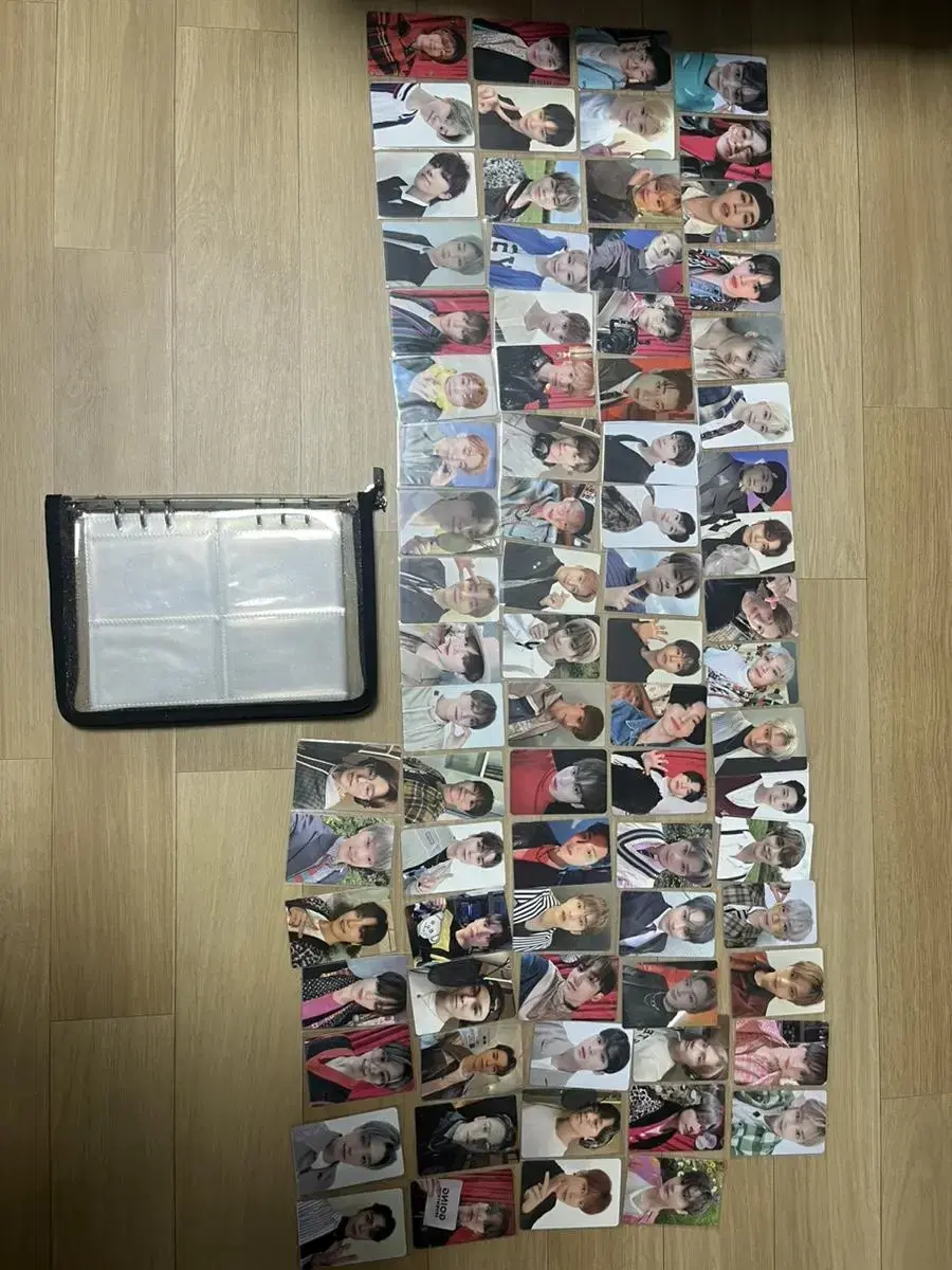 Seventeen photocard in bulk! All 13 members are there :) about 78 sheets