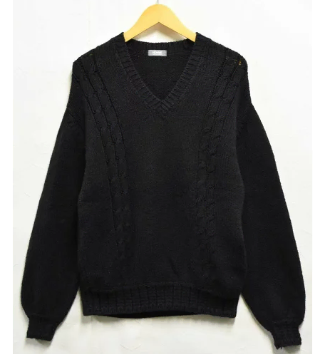 COMME des GARCONS Comme des Garçons Homme V-neck cable knit