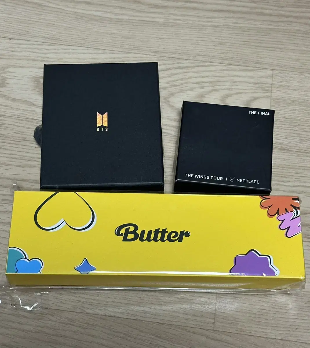 Bangtan BTS Wingpa Necklace bangtan Ring Butter Bracelet wts