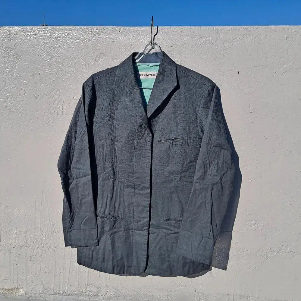 [Issey Miyake] archival cotton blazer jacket