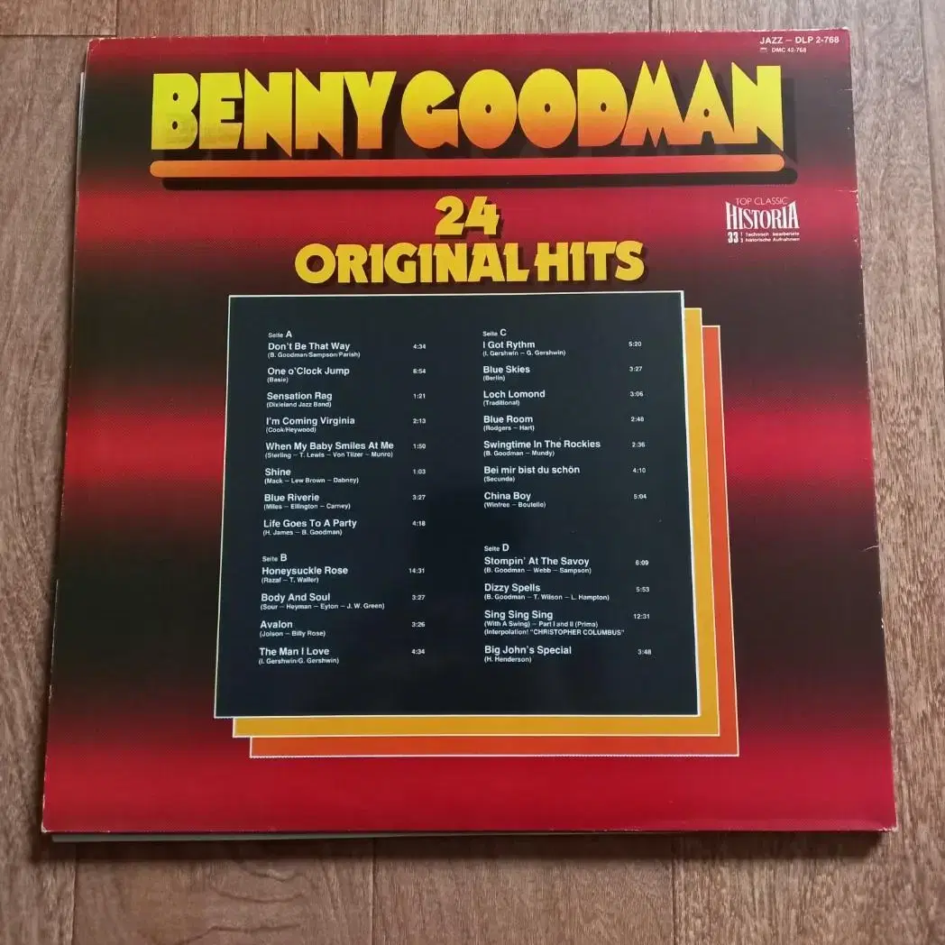 benny goodman 2lp 베니굿맨 수입 엘피