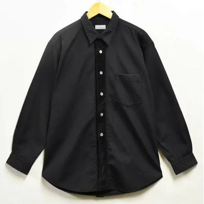 COMME des garcons Comme des Garçons Homme black long-sleeved shirt