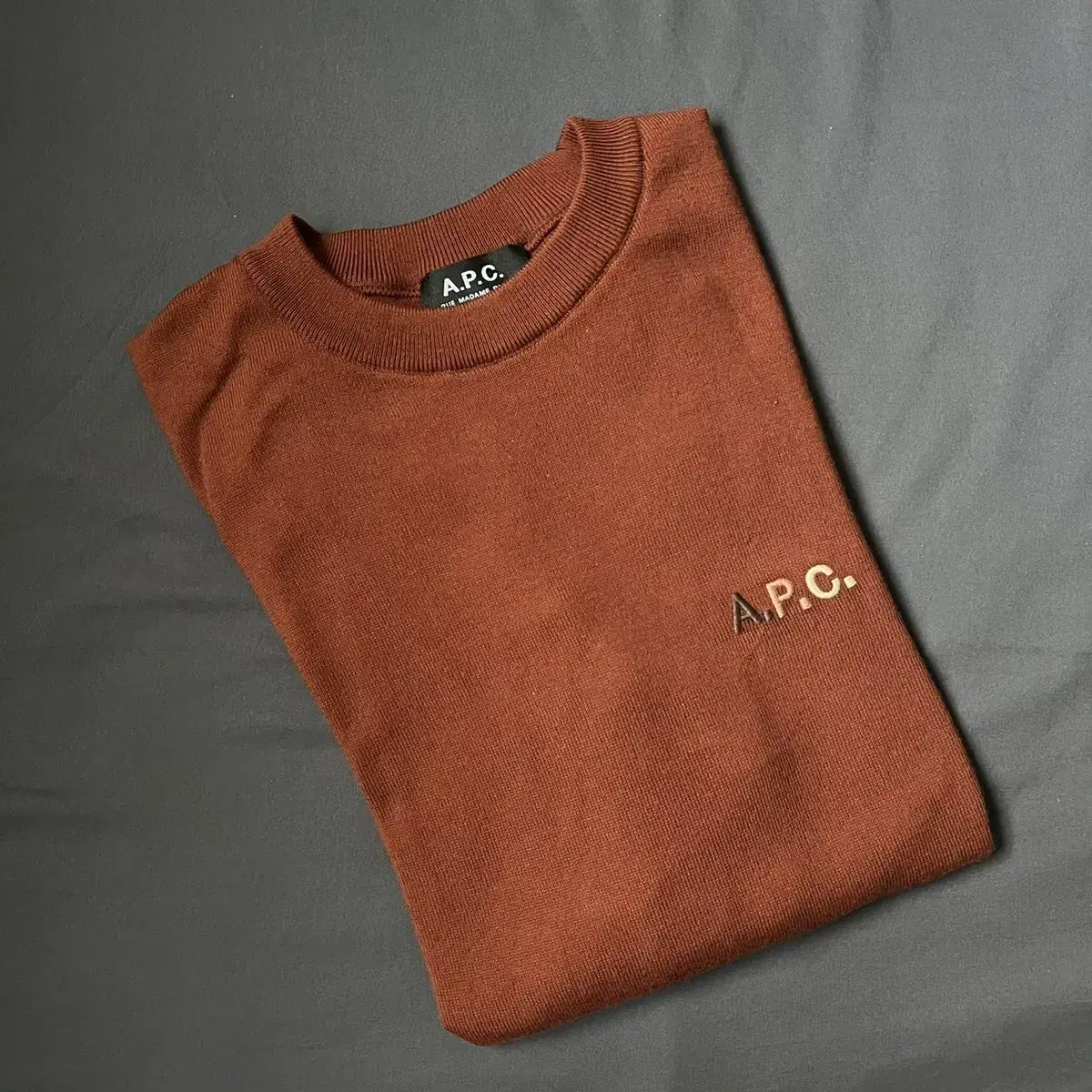 APC Knit Brown S