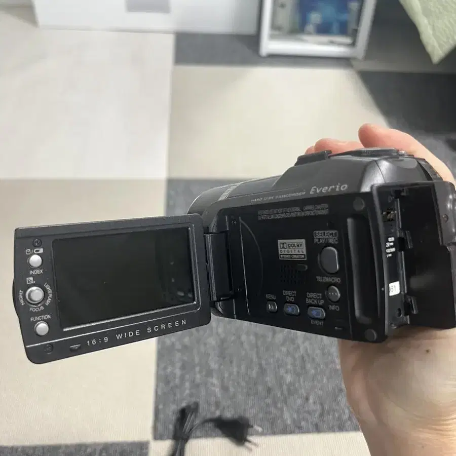 JVC GZ 빈티지 캠코더 카메라