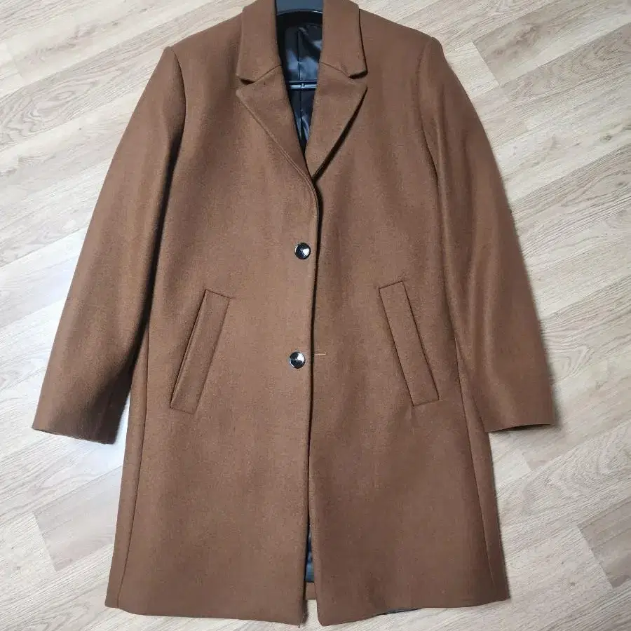 1회착용 ZARA 브라운 코트 L 105