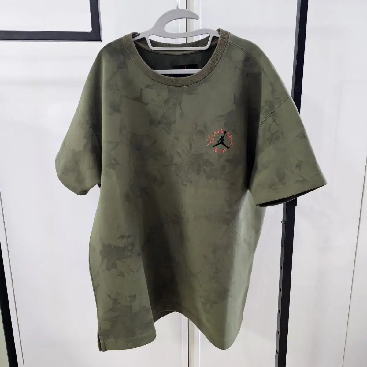 Nike Travis Scott Jordan Cactus Jack T-Shirt Olive XXL