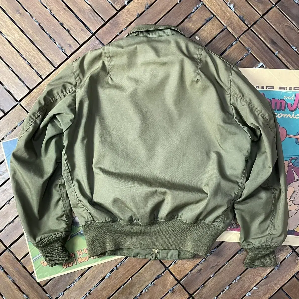 [M]70s 미공군 NOMEX 노맥스 헬리클루 플라이트 자켓