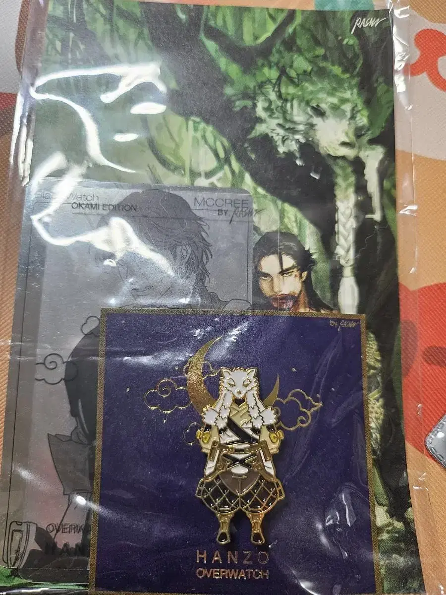 Overwatch Han Jo unofficial goods Badge