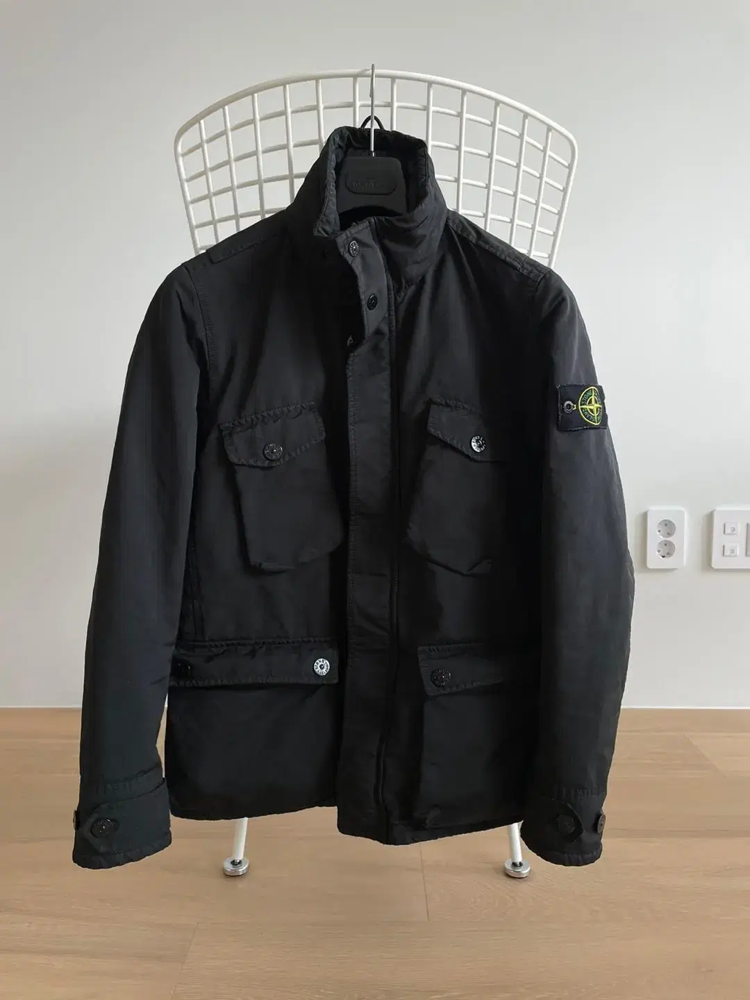 Stone Island David TC Field Jacket Black S