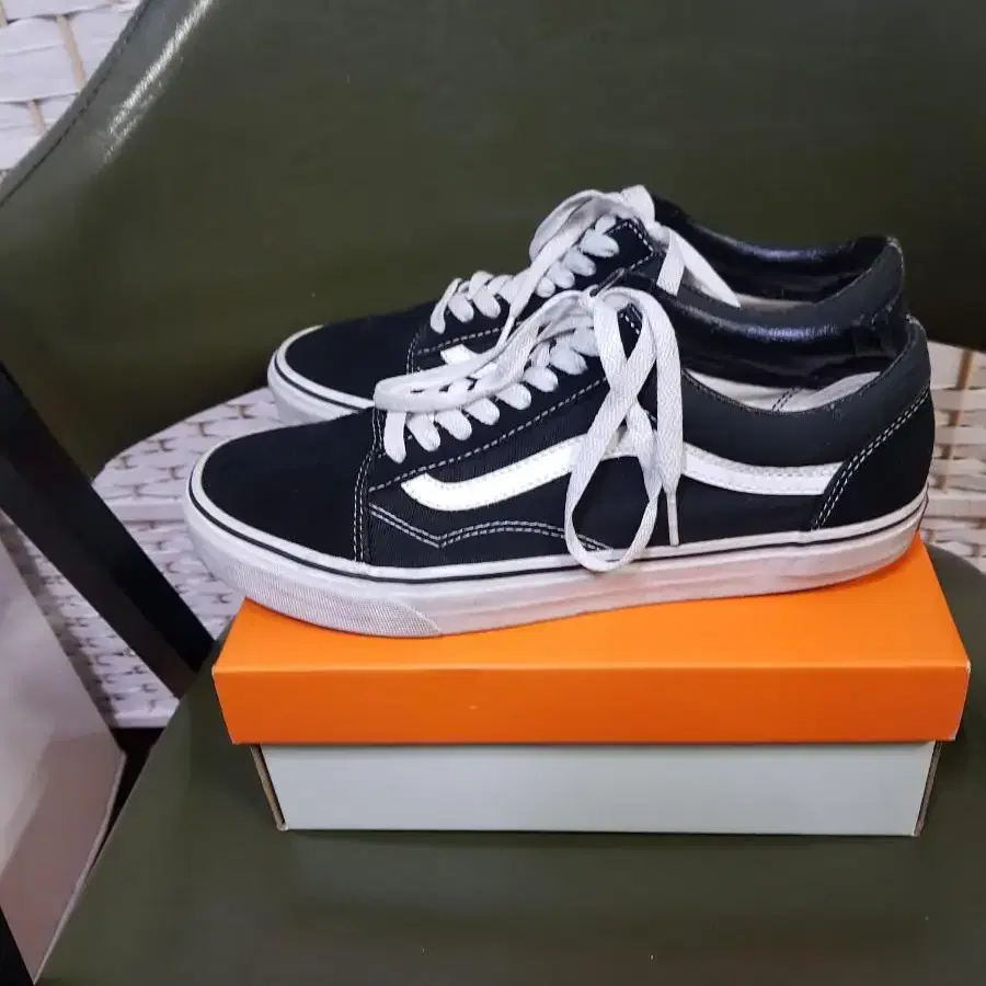 VANS 반스 캔버스화 스니커즈 270mm