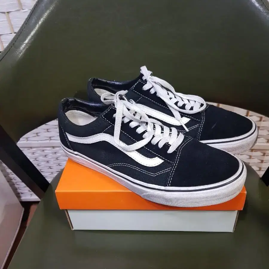 VANS 반스 캔버스화 스니커즈 270mm