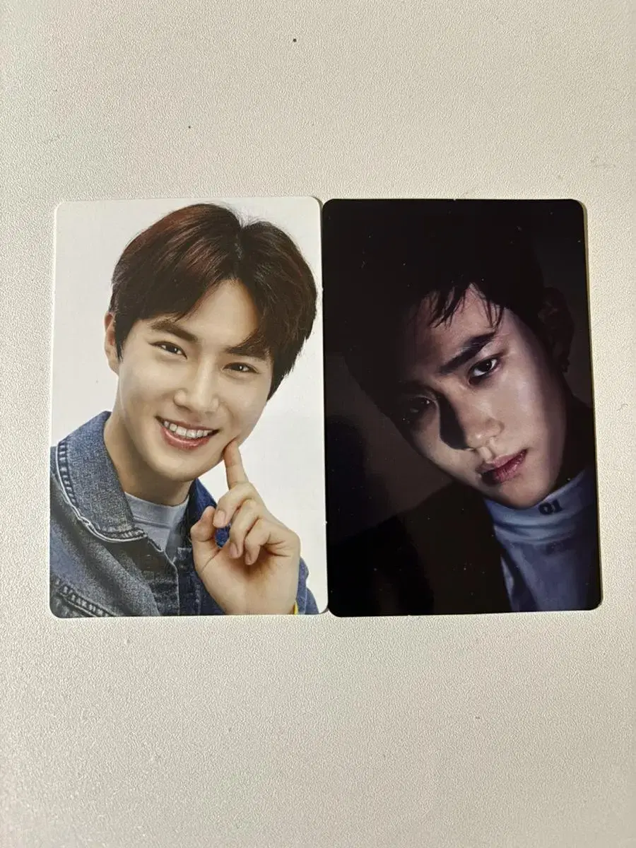 Exo suho jun cotton photocard