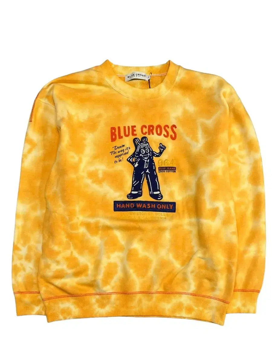 blue cross vintage sweatshirt