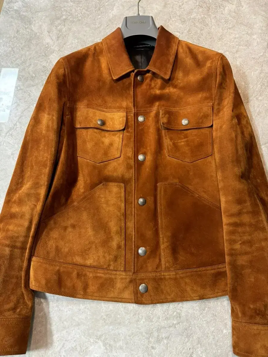 Tom Ford Suede Tracker Jacket