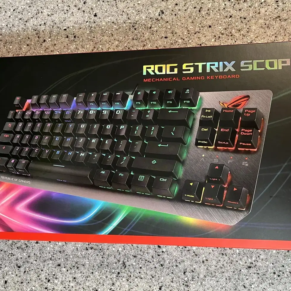 ASUS ROG STRIX SCOPE TKL 신품