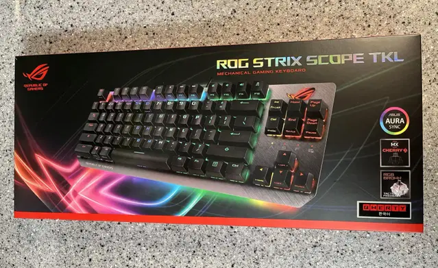 ASUS ROG STRIX SCOPE TKL 신품