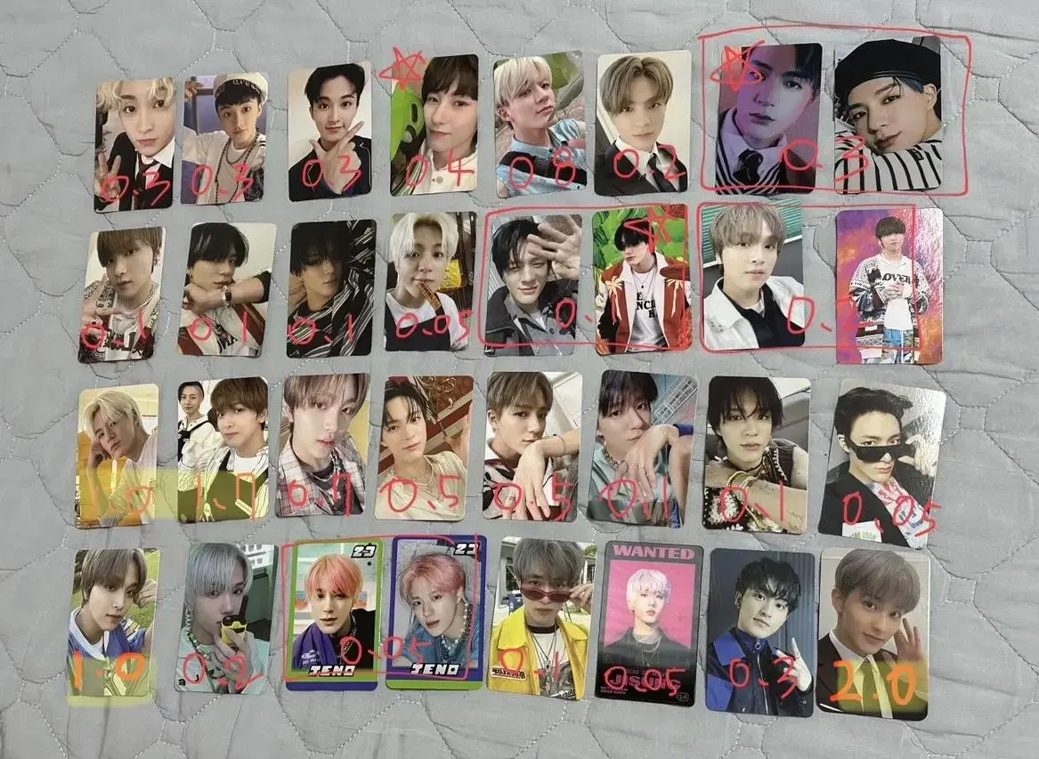 nct dream photocard cheap disposition wts jeno haechan mark jisung renjun chenle