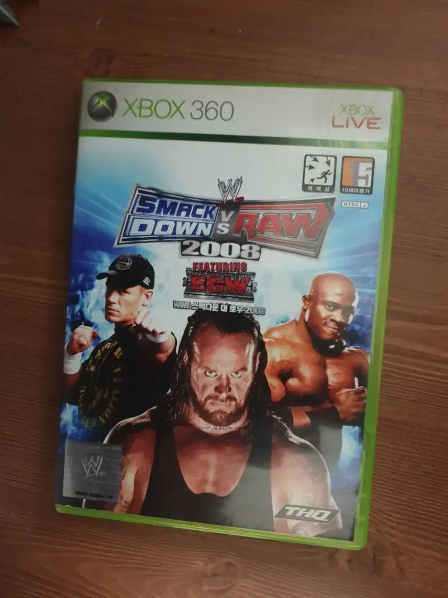 엑스박스(XBOX 360)WWE 프로레슬링 게임|WWF|엑박엑원