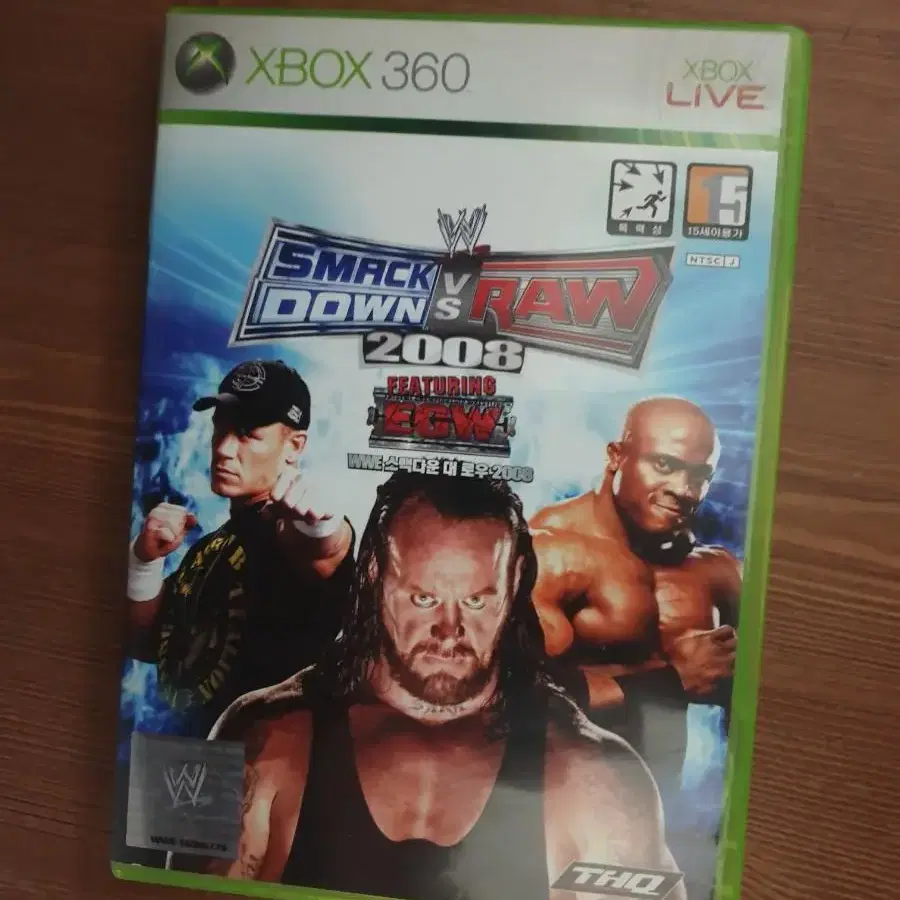 엑스박스(XBOX 360)WWE 프로레슬링 게임|WWF|엑박엑원