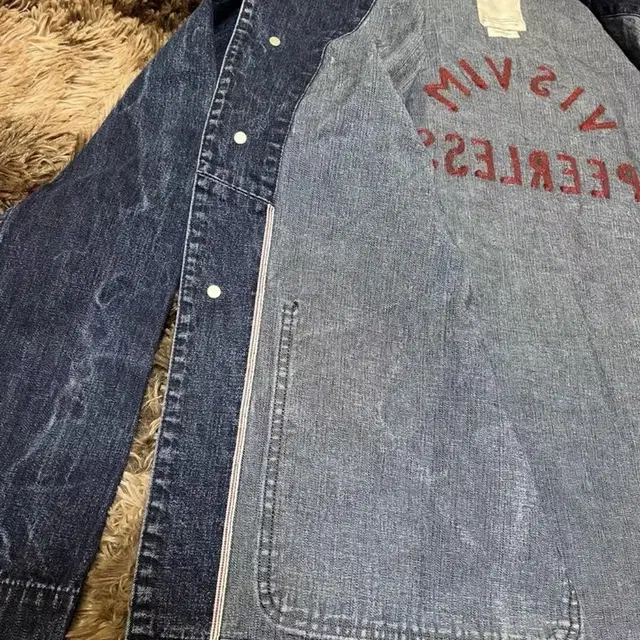 [3]비즈빔21AW SS BAKER COVERALL DRY DENIM