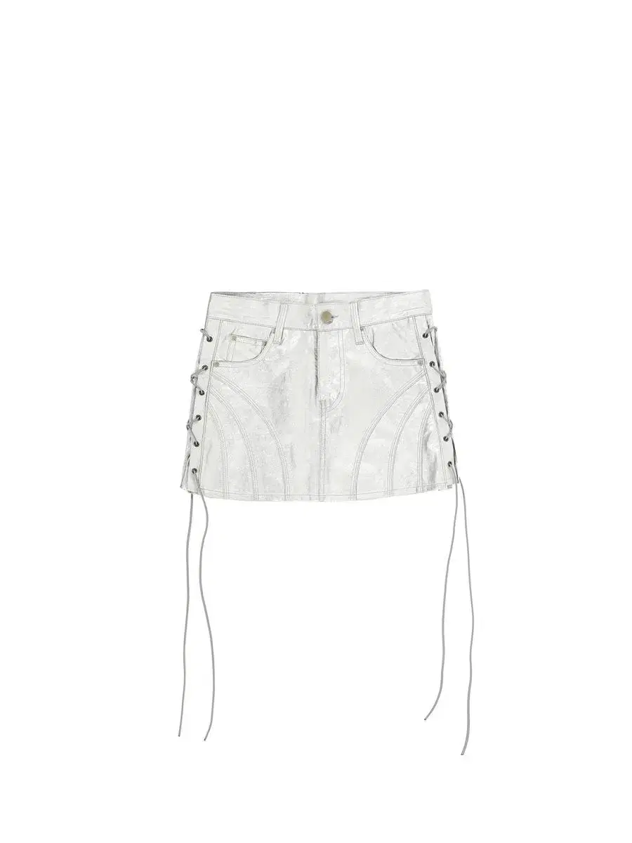 kierre키에르EYELET LEATHER SKIRT키레아일렛레더