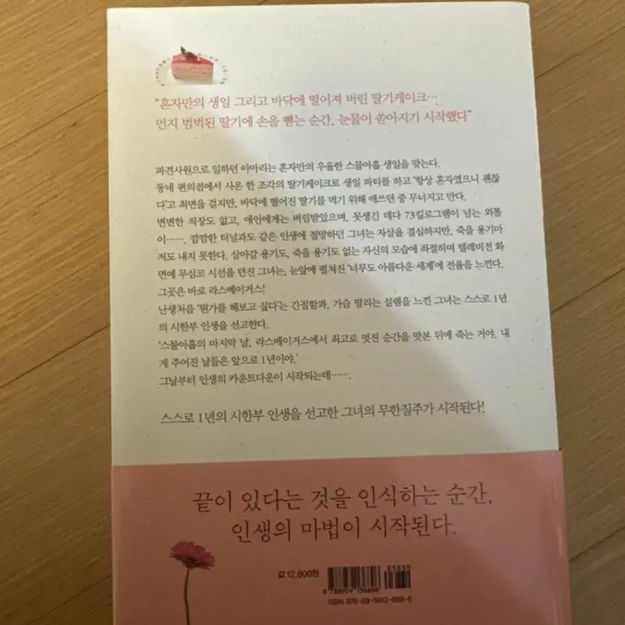 스물아홉 생일,1년 후 죽기로 결심하다