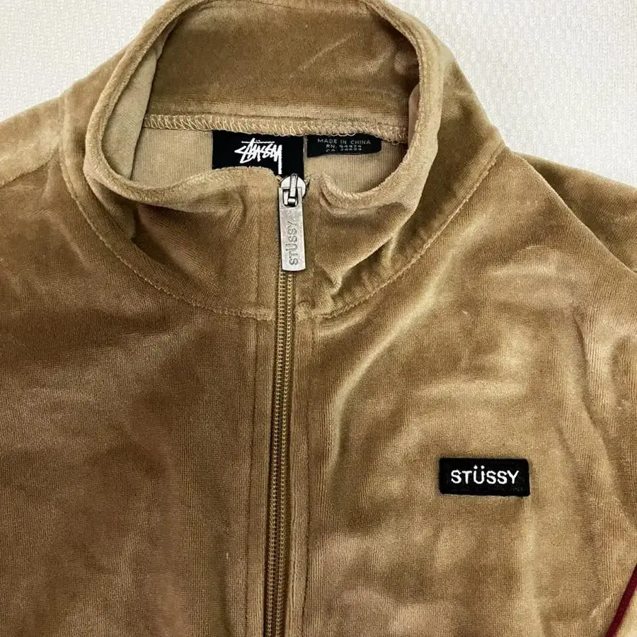 Stussy 플리스 집업 자켓