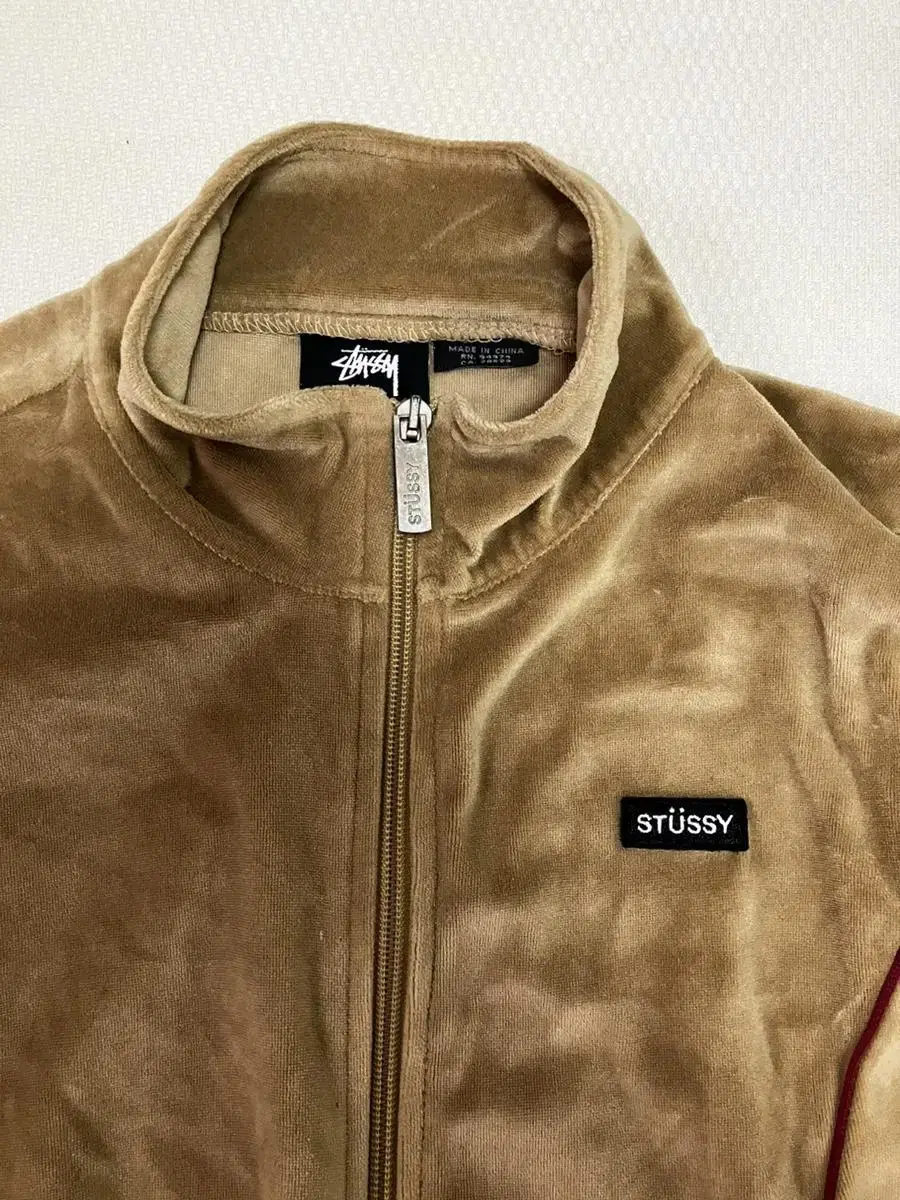 Stussy 플리스 집업 자켓