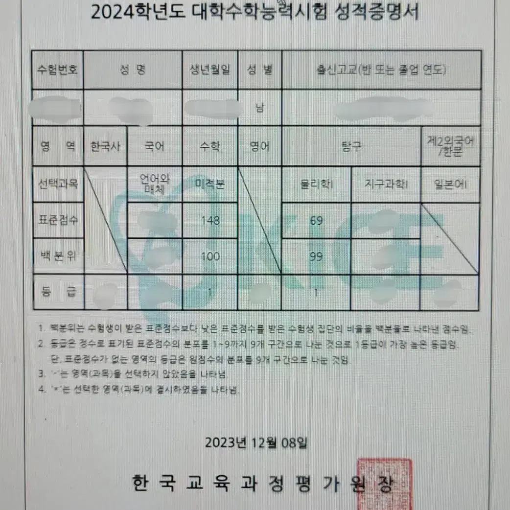 24수능 수학, 물리 만점자의 수학, 물리 과외