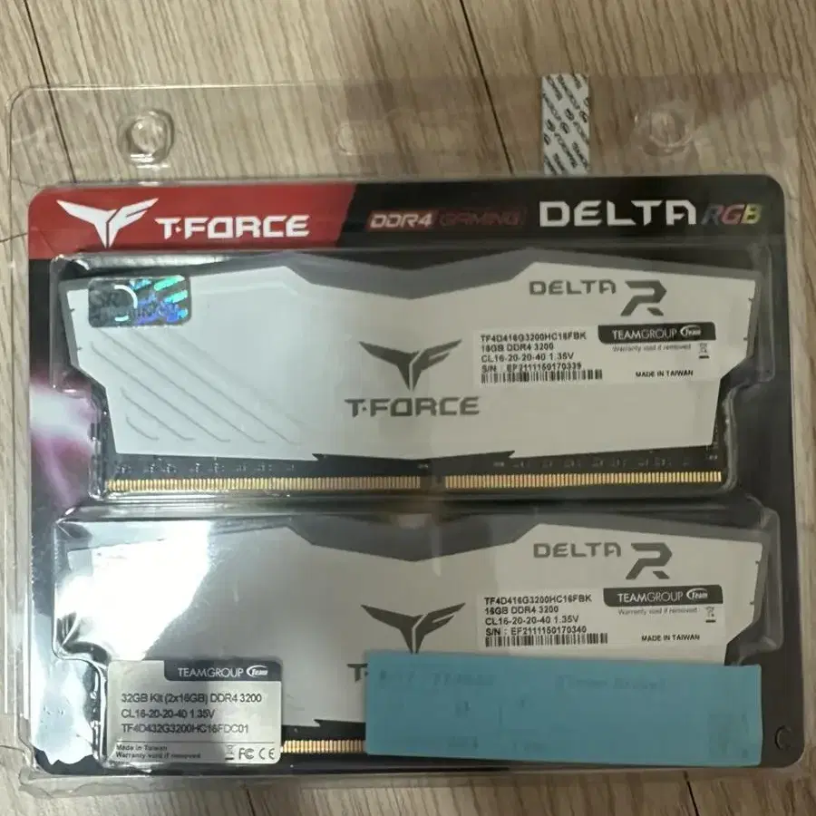 T-force 팀그룹 32GB 튜닝램 판매합니다