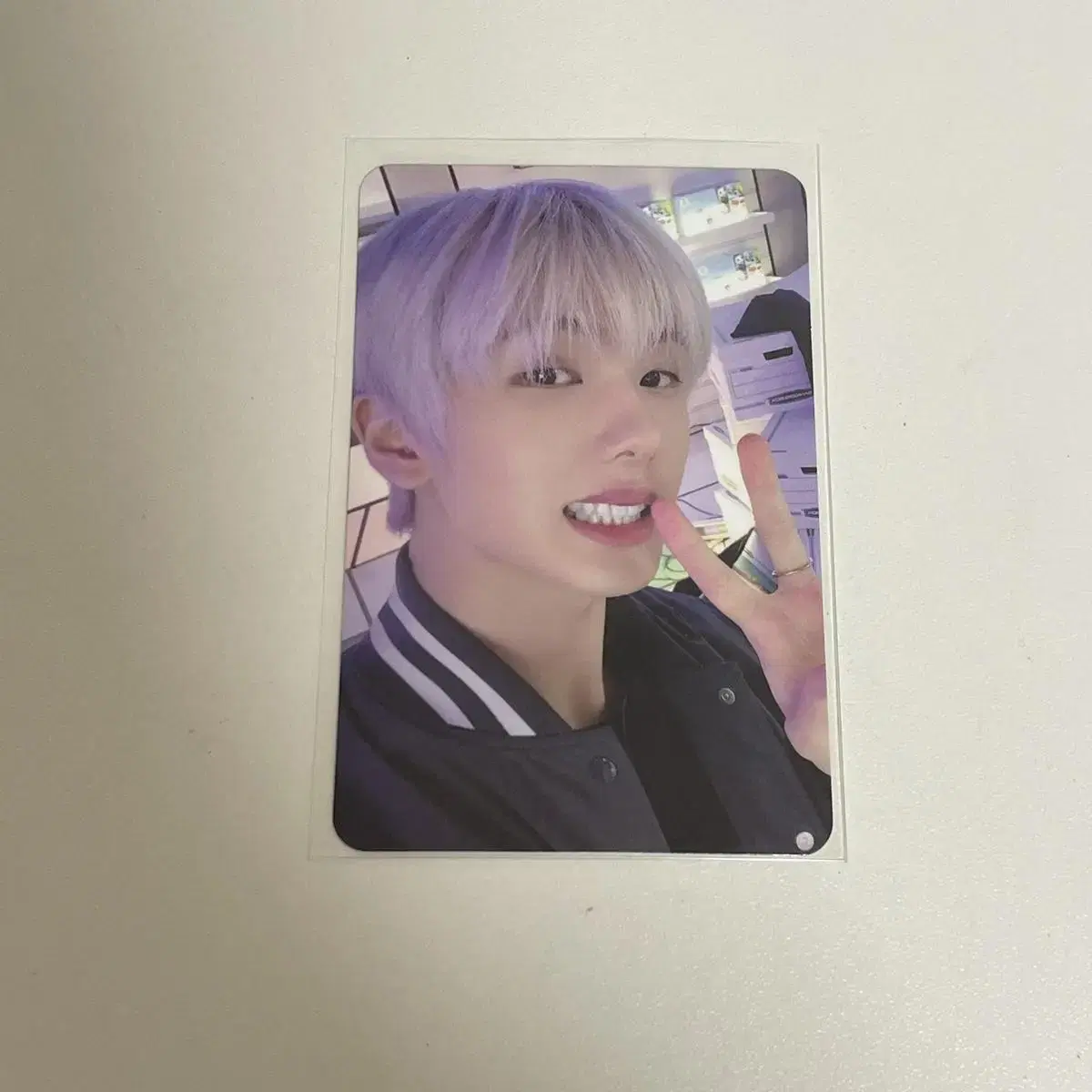 Glitchmode jisung photocard