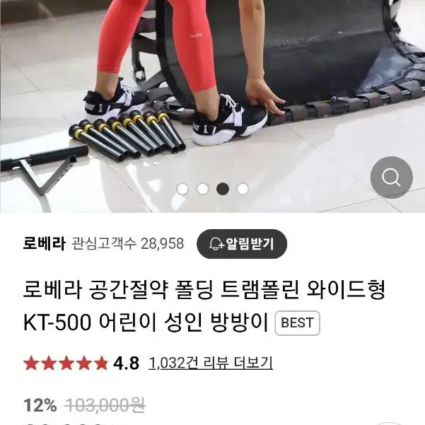 로베라 폴딩 트램폴린