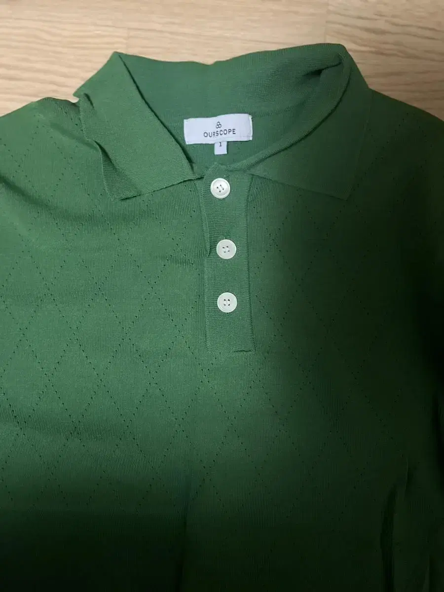 Hourscope Short Sleeve Knit Green