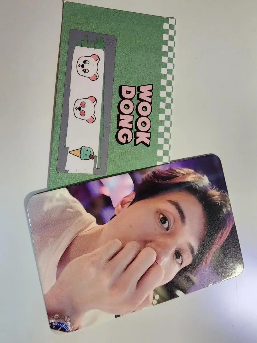 lee dongwook pop up pre-order benefit photocard