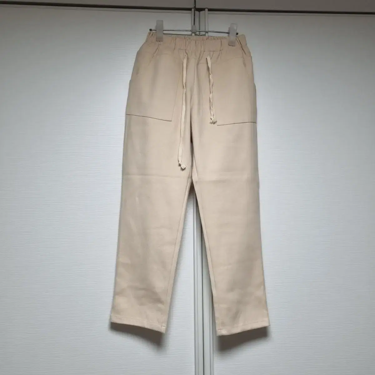 New product) Wool Soft material Full-bending slacks