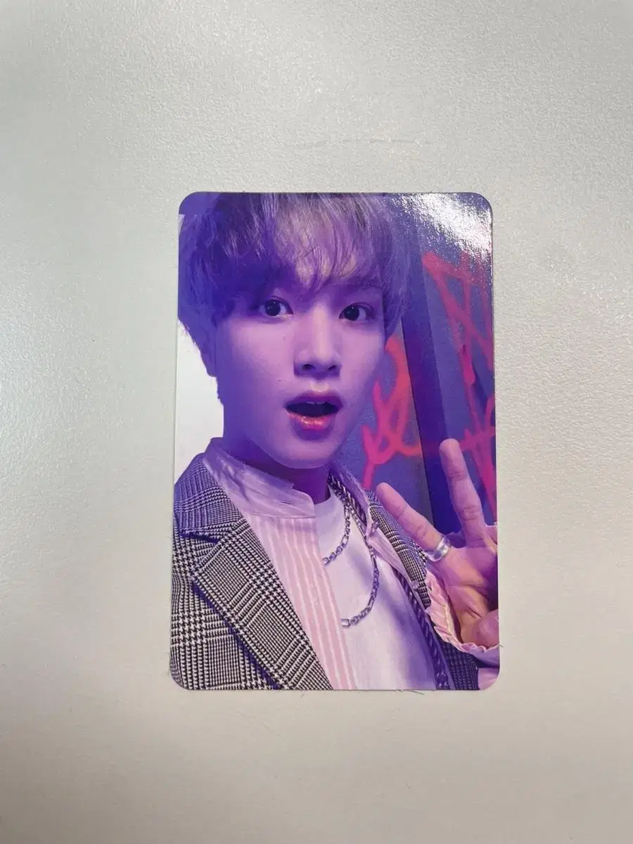 SMCU Winter Album Night Edition haechan photocard Transfer of Photo Card