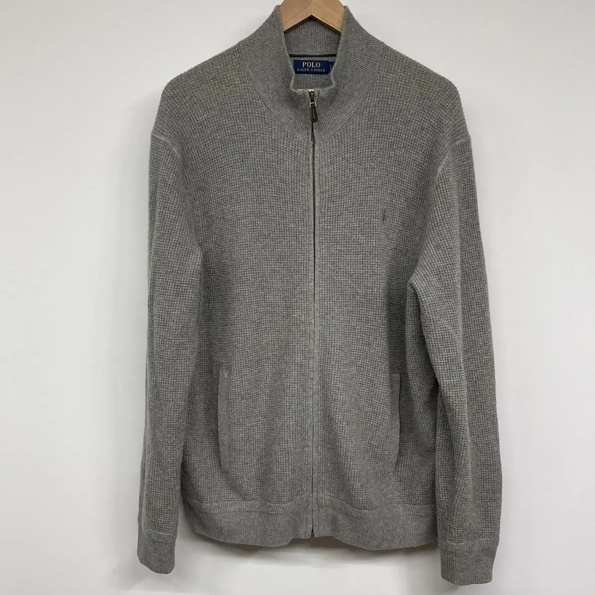 [Polo] Waffle Pullover Zip-Up (XL)