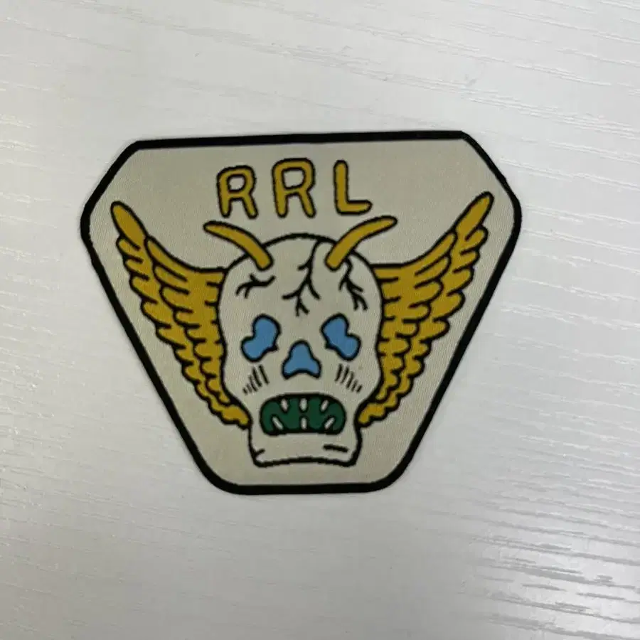 더블알엘 RRL 패치 skull