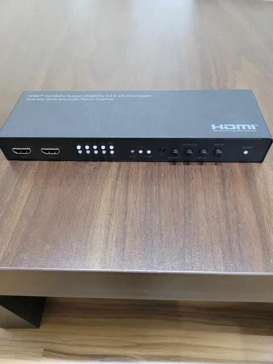 LANstar LS-HMS402N 4:2 HDMI 매트릭스 스위치 분배기