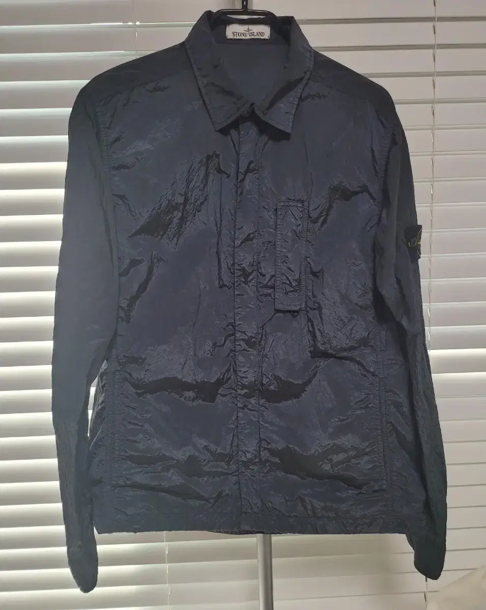 Stone Island Nylon and Metal Overshirt, Size L (Final Price)