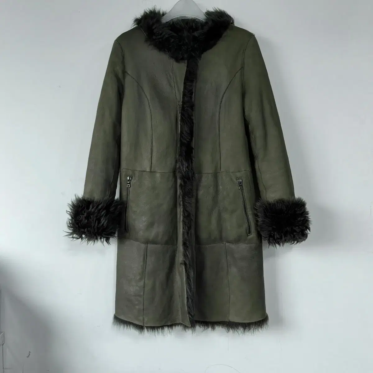 DROME Reversible Lambskin Mustang Coat