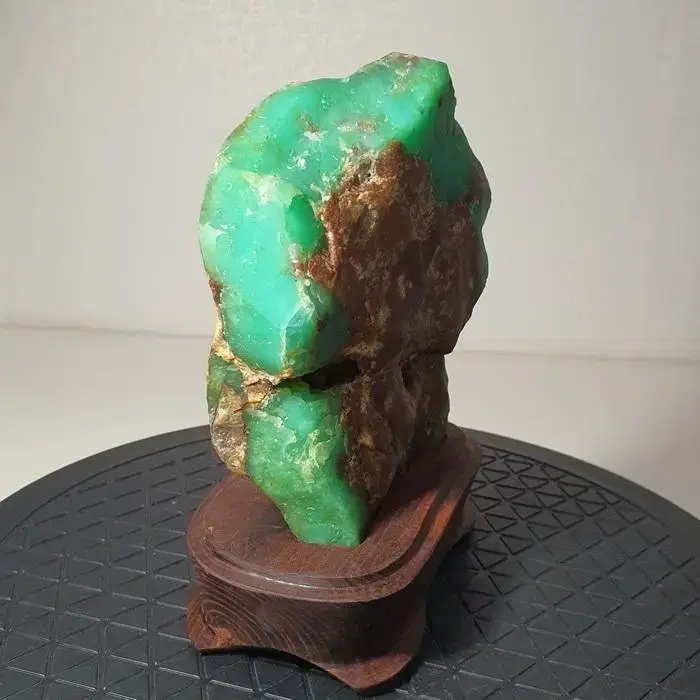 호주비취 원석 chrysoprase rough stone