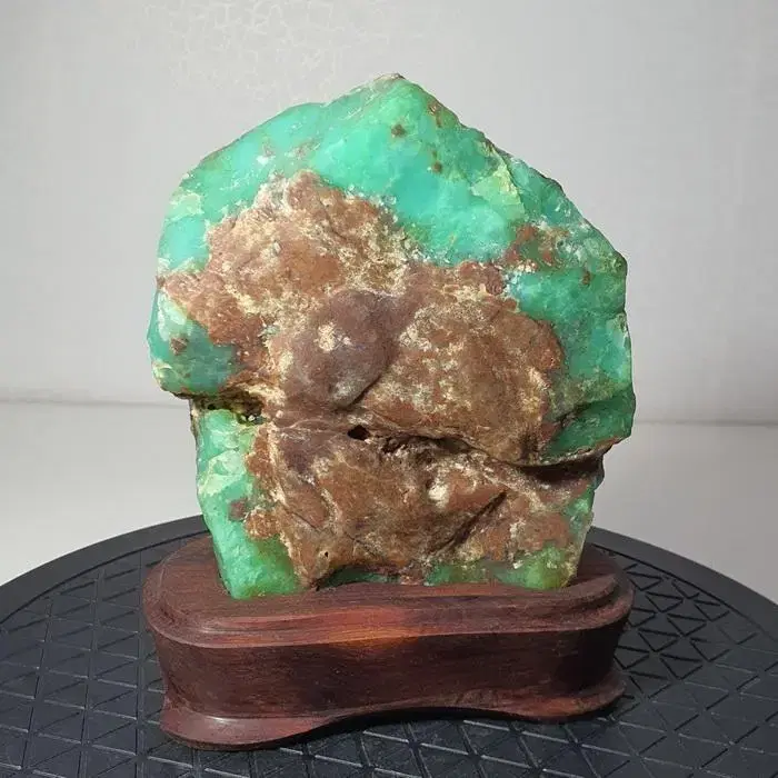 호주비취 원석 chrysoprase rough stone