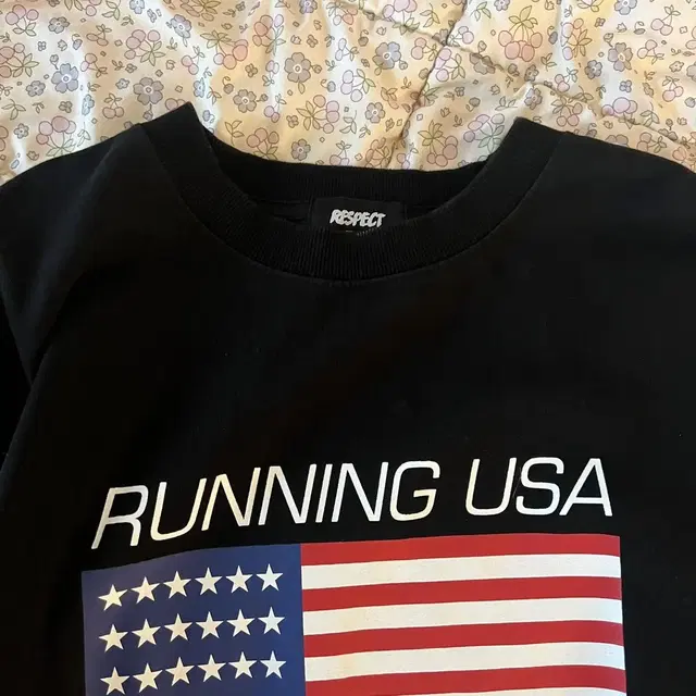 리스펙트 running usa athletic club 롱슬리브 티셔츠