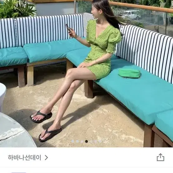 휴양지 원피스 여름원피스 리니 버튼 미니 원피스 K