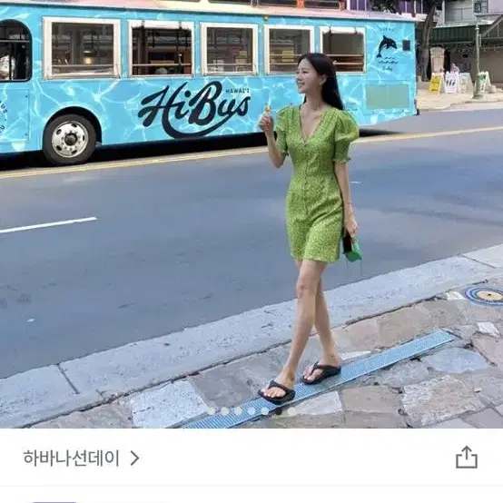 휴양지 원피스 여름원피스 리니 버튼 미니 원피스 K